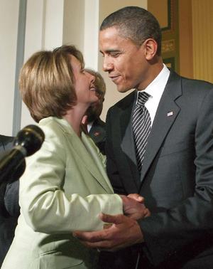 Pelosi Obama