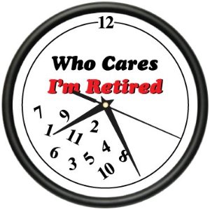 retired clock